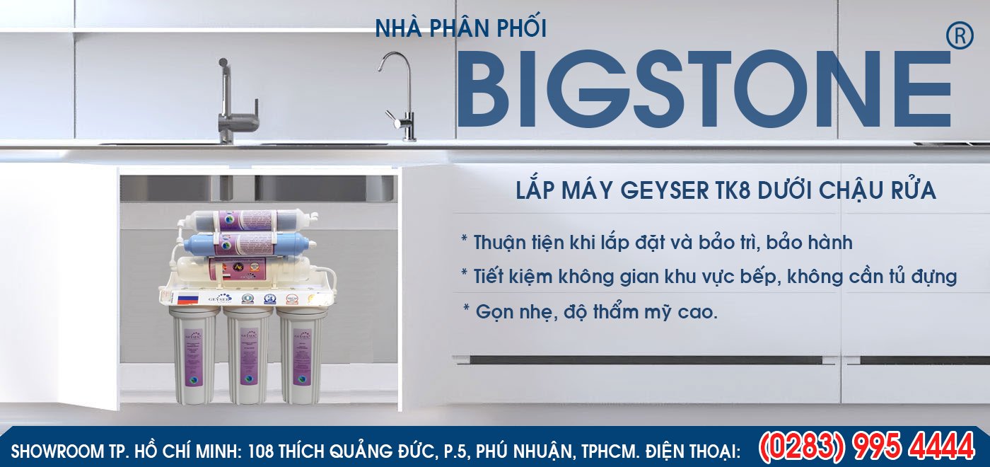 Máy lọc nước Nano Geyser TK8
