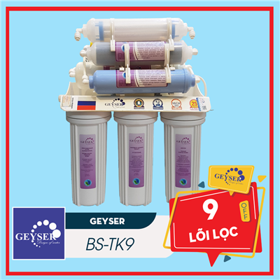 MÁY LỌC NƯỚC NANO GEYSER TK9 - 9 LÕI LỌC